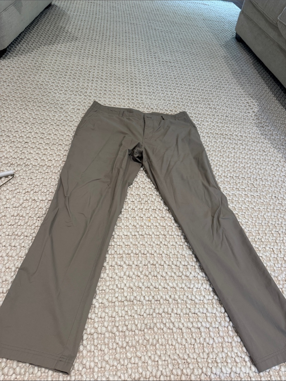Duck Head Men's Olive Casual Stretch Pants